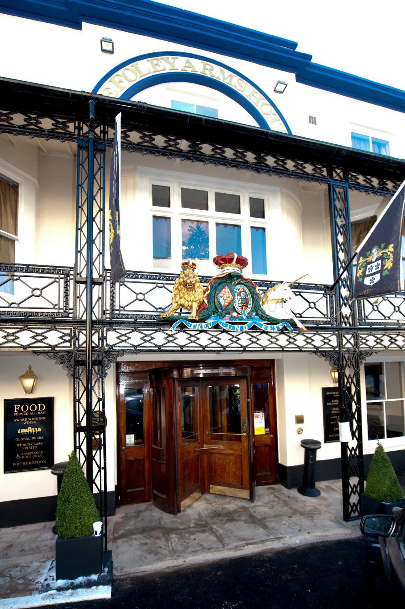 Foley Arms Hotel Great Malvern Kültér fotó